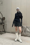 BORIS BIDJAN SABERI Scarf SCARF1 FPI30003+FPI30002 Patina Grey PBBS6